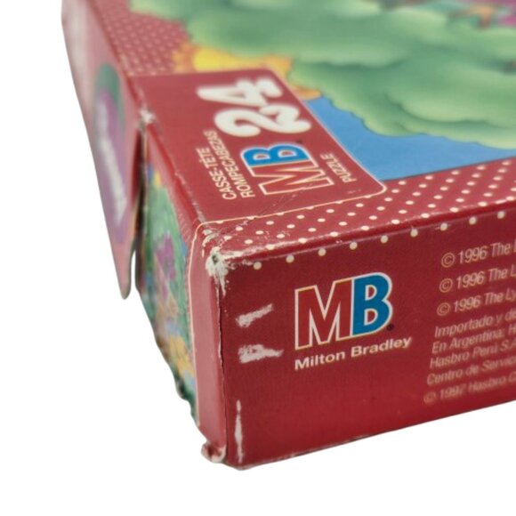 Vintage 1996 Milton Bradley Puzzles Barney & Friends Purple Dinosaur Baby Bop BJ - Picture 14 of 16